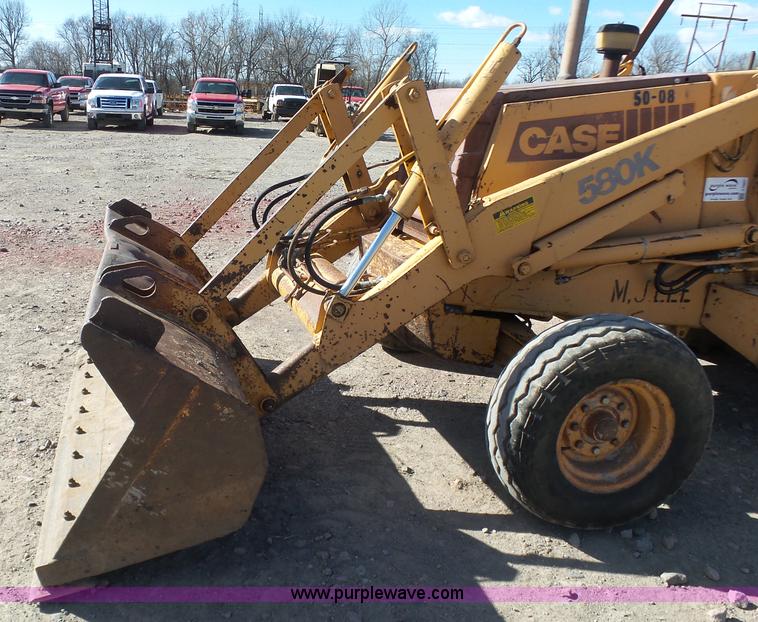 image for item J7607 Case 580K backhoe