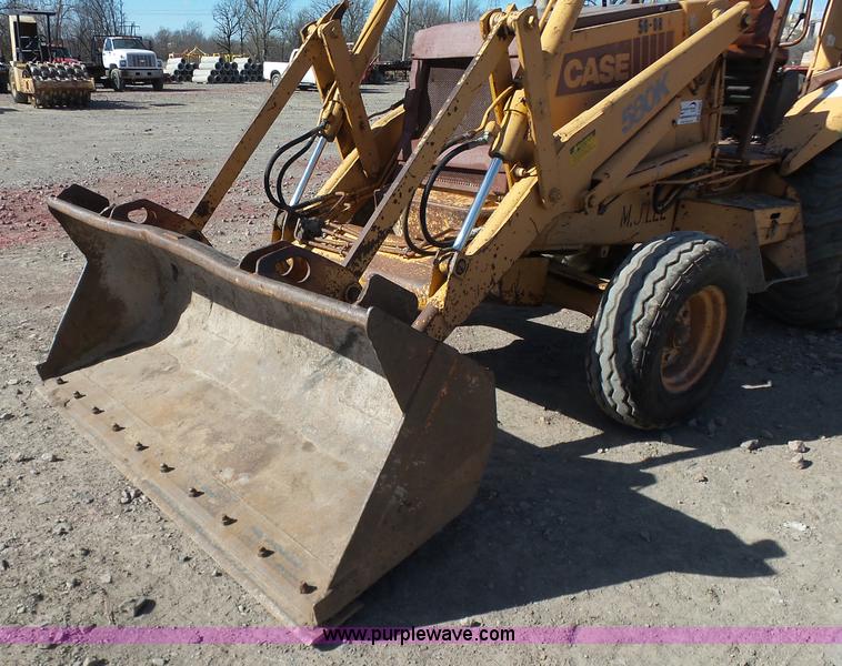 image for item J7607 Case 580K backhoe