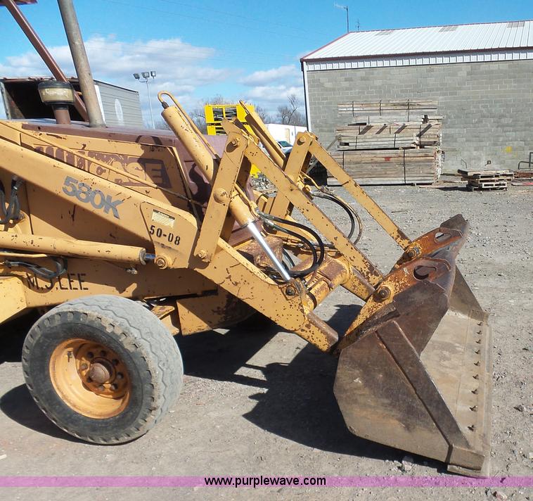 image for item J7607 Case 580K backhoe