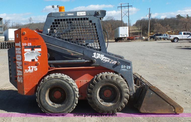 image for item J7608 Thomas 175 High Lift skid steer