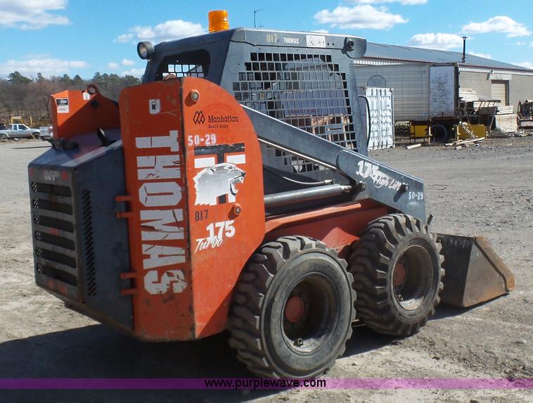 image for item J7608 Thomas 175 High Lift skid steer