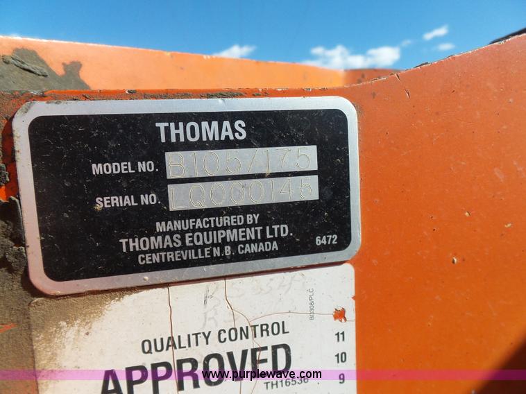 image for item J7608 Thomas 175 High Lift skid steer