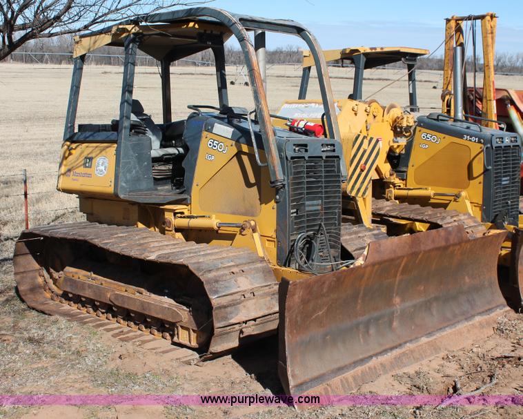 image for item L6789 2007 John Deere 650J LGP dozer