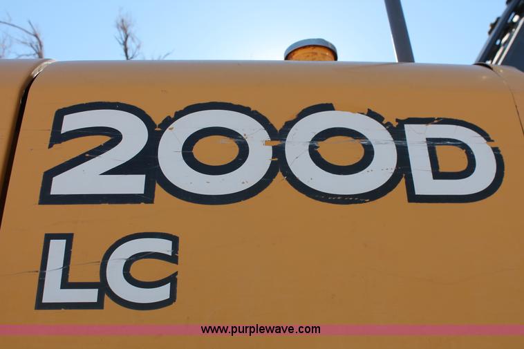 image for item L6792 2008 John Deere 200D LC excavator