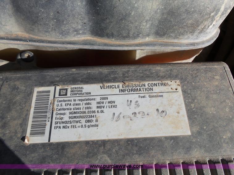 image for item L6797 2009 Chevrolet Silverado 2500HD LT pickup truck