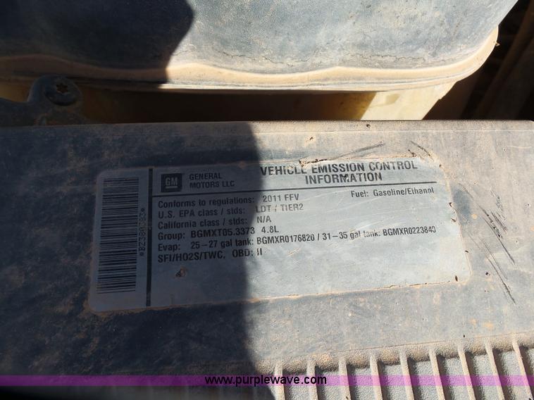 image for item L6801 2011 Chevrolet Silverado 1500 LS Ext. Cab pickup truck