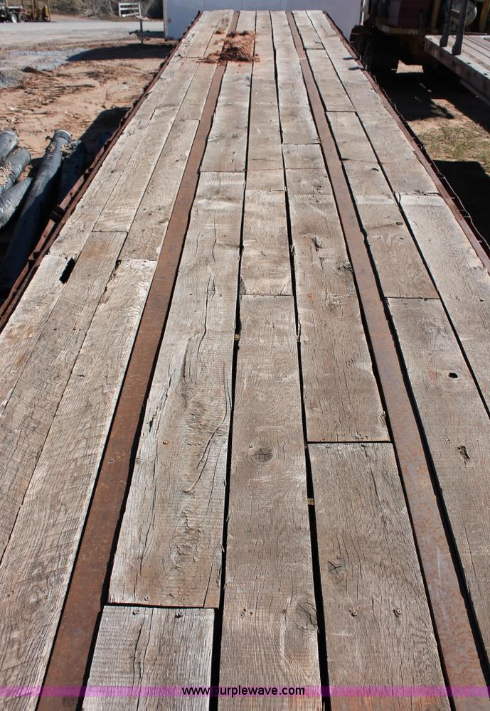 image for item L6802 1984 Dorsey flatbed trailer