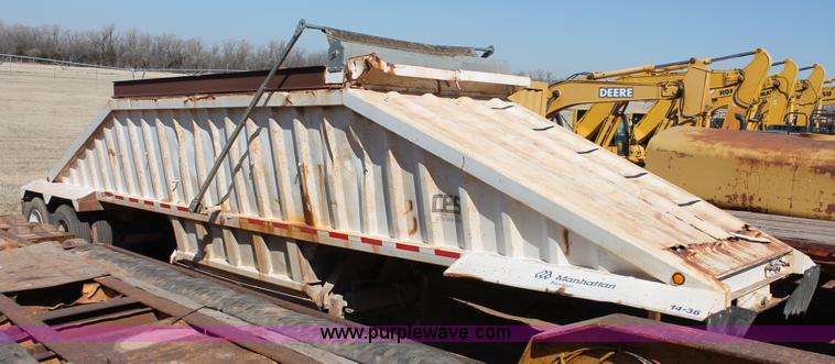 image for item L6805 1993 CPS bottom dump trailer