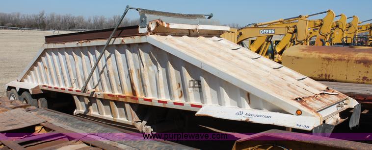 image for item L6805 1993 CPS bottom dump trailer