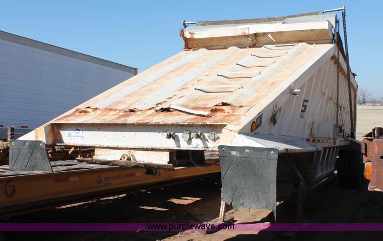 image for item L6805 1993 CPS bottom dump trailer