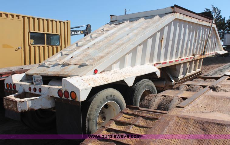 image for item L6805 1993 CPS bottom dump trailer