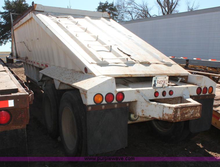 image for item L6805 1993 CPS bottom dump trailer