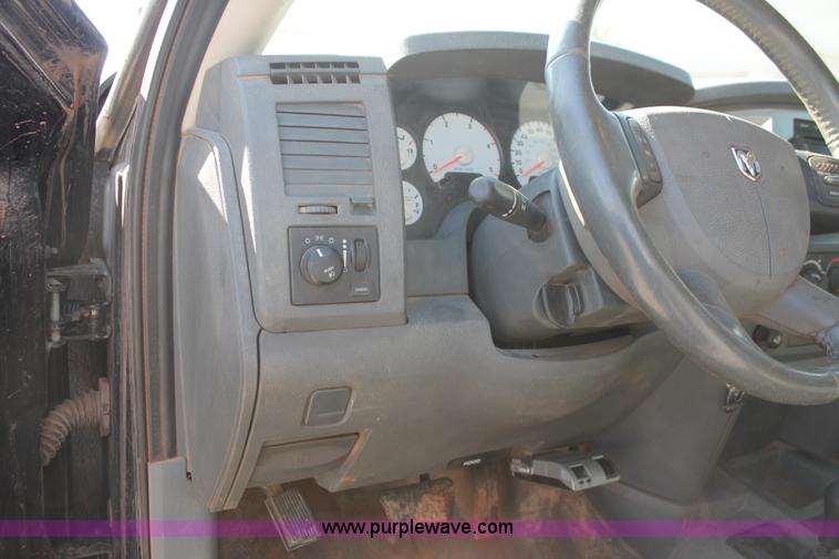 image for item L6811 2008 Dodge Ram 5500 HD Quad Cab truck cab and chassis