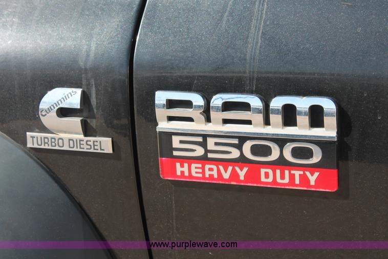 image for item L6811 2008 Dodge Ram 5500 HD Quad Cab truck cab and chassis