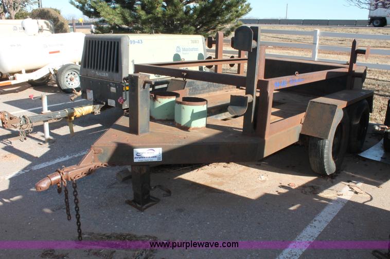 image for item L6813 Shop built welding trailer