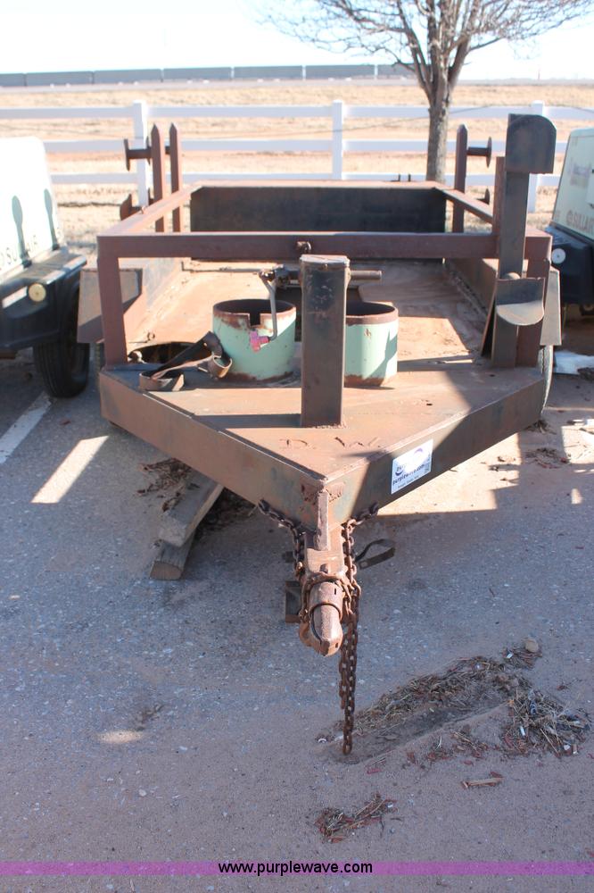image for item L6813 Shop built welding trailer