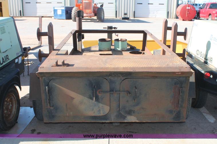 image for item L6813 Shop built welding trailer