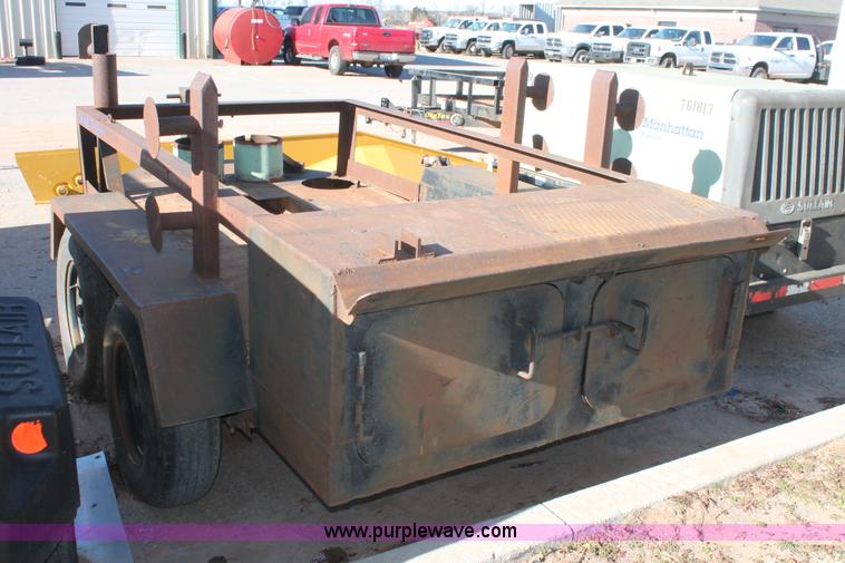 image for item L6813 Shop built welding trailer
