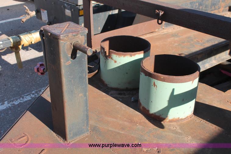 image for item L6813 Shop built welding trailer