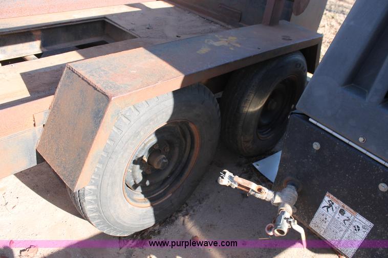 image for item L6813 Shop built welding trailer