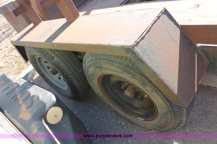 image for item L6813 Shop built welding trailer