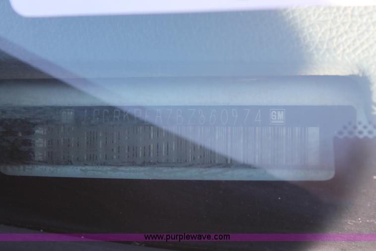 image for item L6814 2011 Chevrolet Silverado 1500 Ext. Cab pickup truck