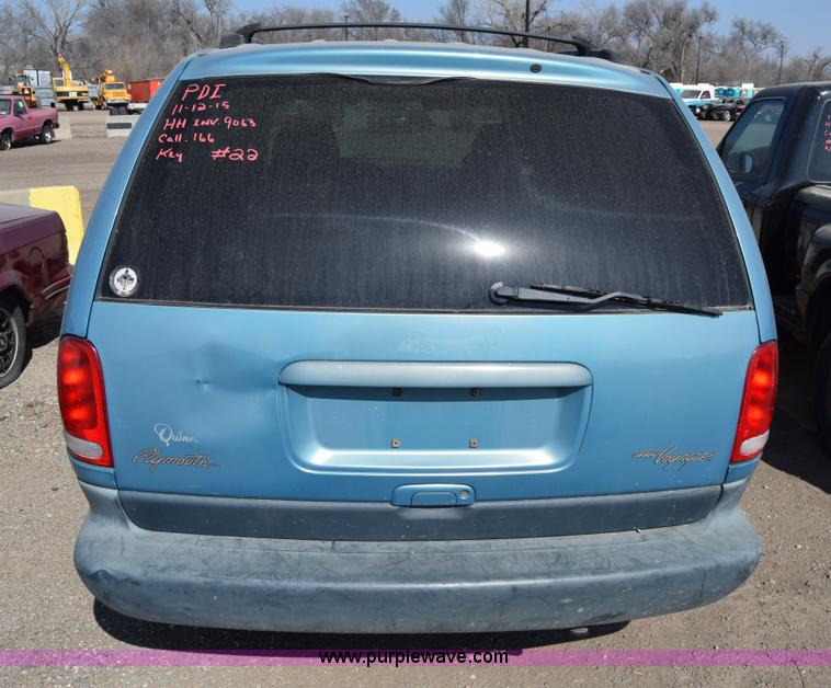 image for item K4386 1998 Plymouth Grand Voyager van