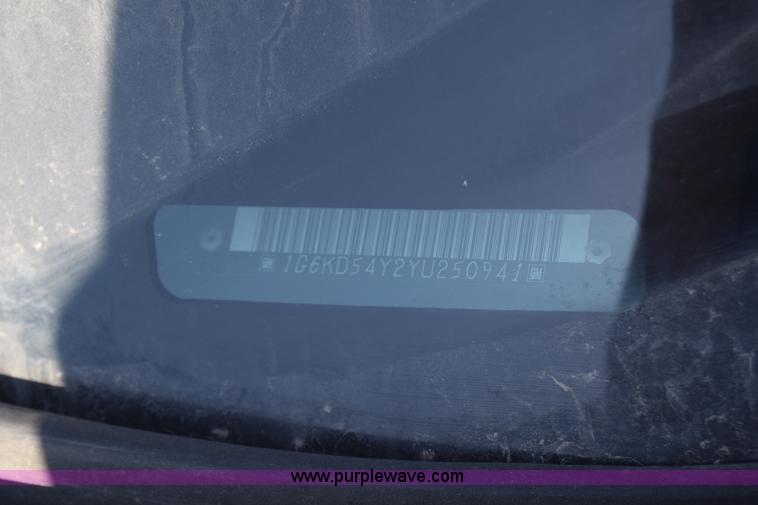 image for item K4394 2000 Cadillac DeVille