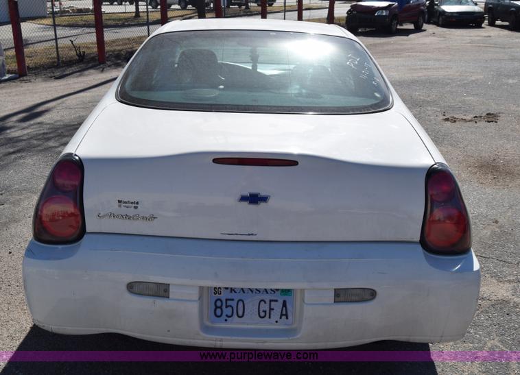 image for item K8723 2005 Chevrolet Monte Carlo