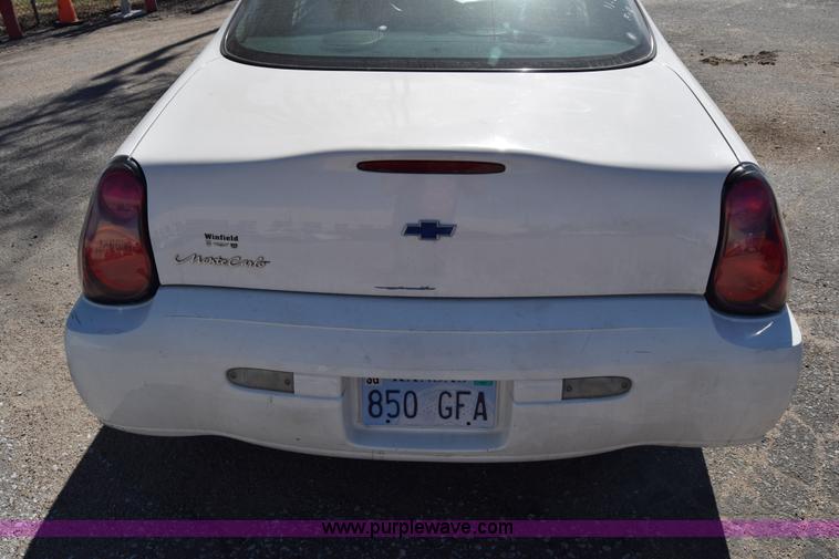 image for item K8723 2005 Chevrolet Monte Carlo