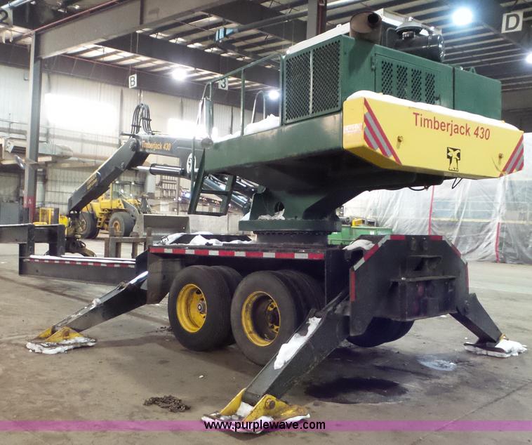 image for item J7294 1997 Timberjack 430 knuckle boom loader