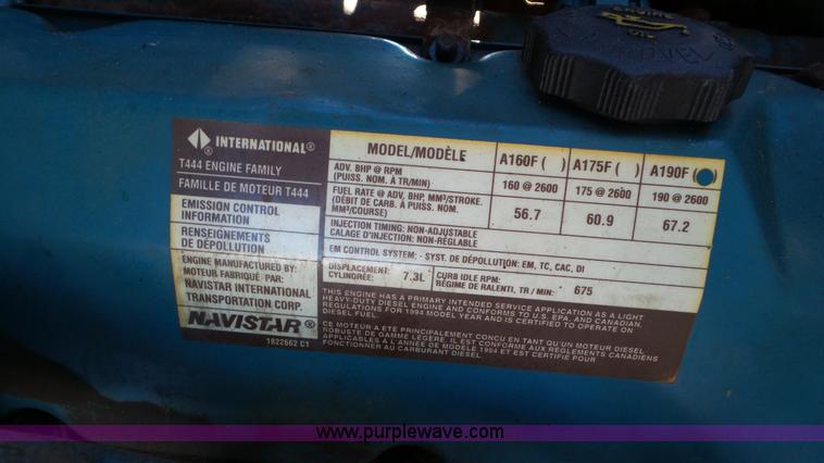 image for item K4507 1997 International 4700 rollback truck