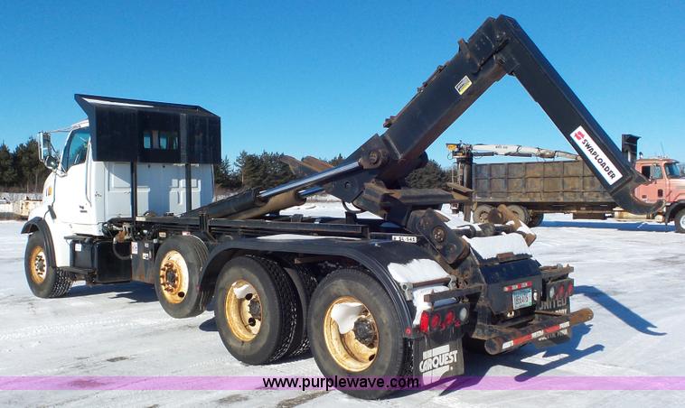 image for item K4510 2001 Sterling L9500 hook lift truck