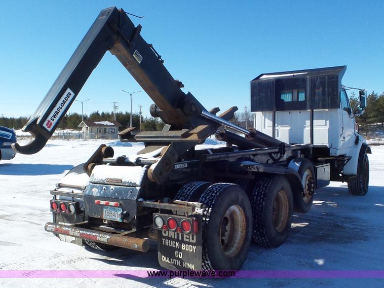 image for item K4510 2001 Sterling L9500 hook lift truck