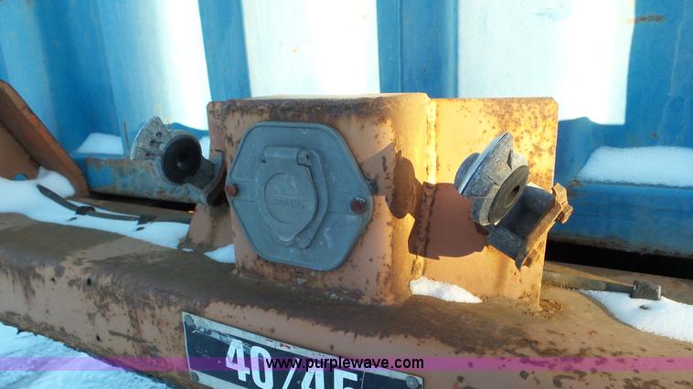 image for item K4517 1988 JD Bertolini BSF45S container trailer