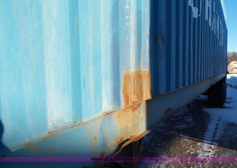 image for item K4517 1988 JD Bertolini BSF45S container trailer