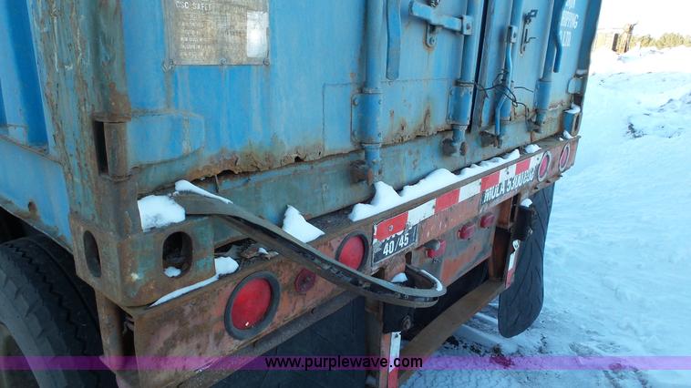 image for item K4517 1988 JD Bertolini BSF45S container trailer