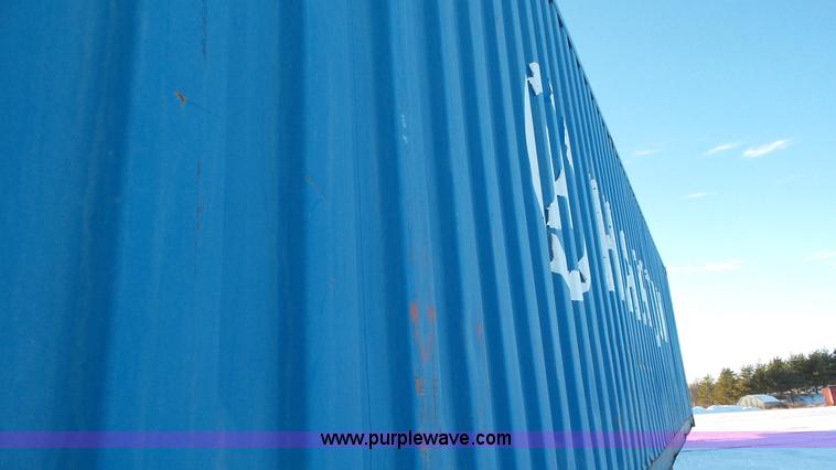 image for item K4517 1988 JD Bertolini BSF45S container trailer