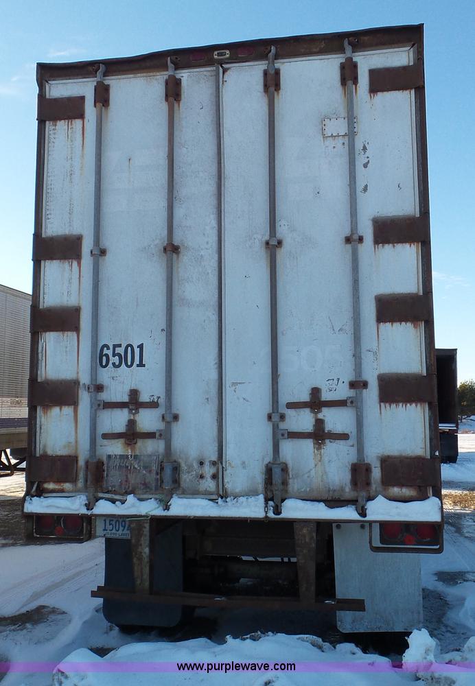 image for item K4518 1982 Fruehauf FBZ9-F2-45 dry van trailer