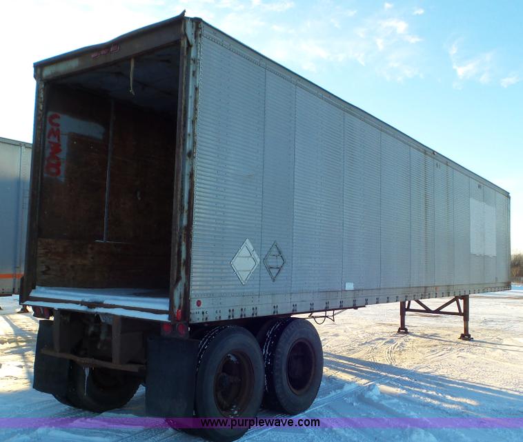 image for item K4521 1980 Fruehauf FB8-F2-45 dry van trailer