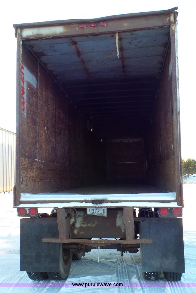 image for item K4521 1980 Fruehauf FB8-F2-45 dry van trailer