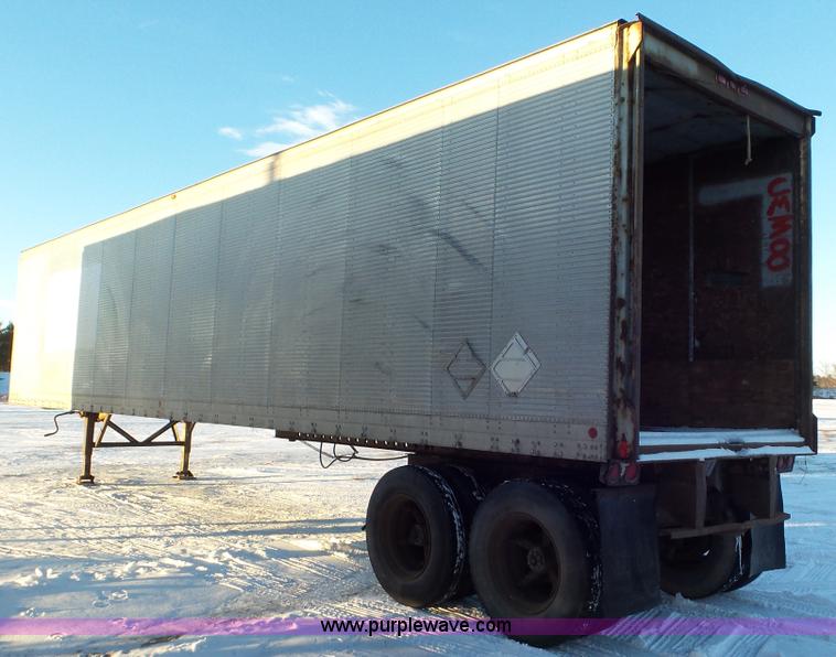 image for item K4521 1980 Fruehauf FB8-F2-45 dry van trailer