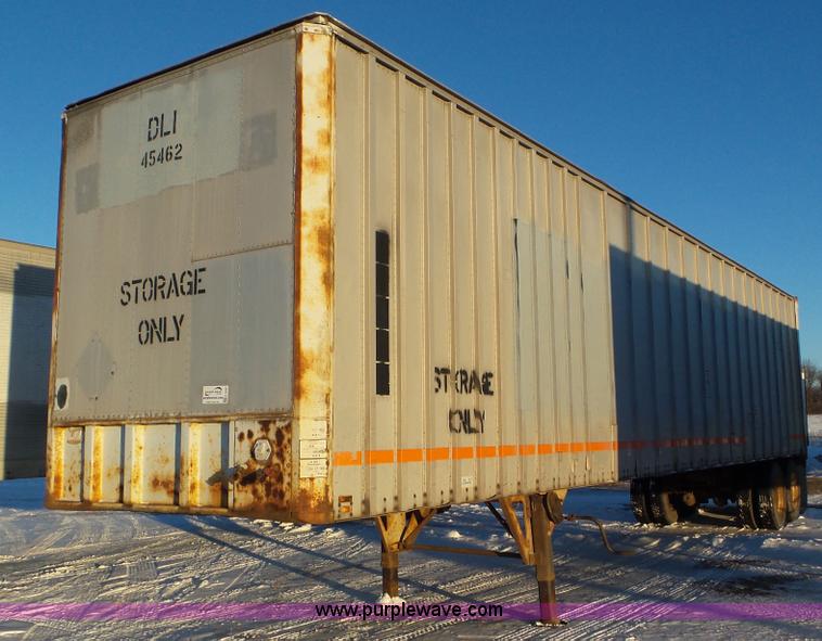 image for item K4522 1978 Budd dry van trailer