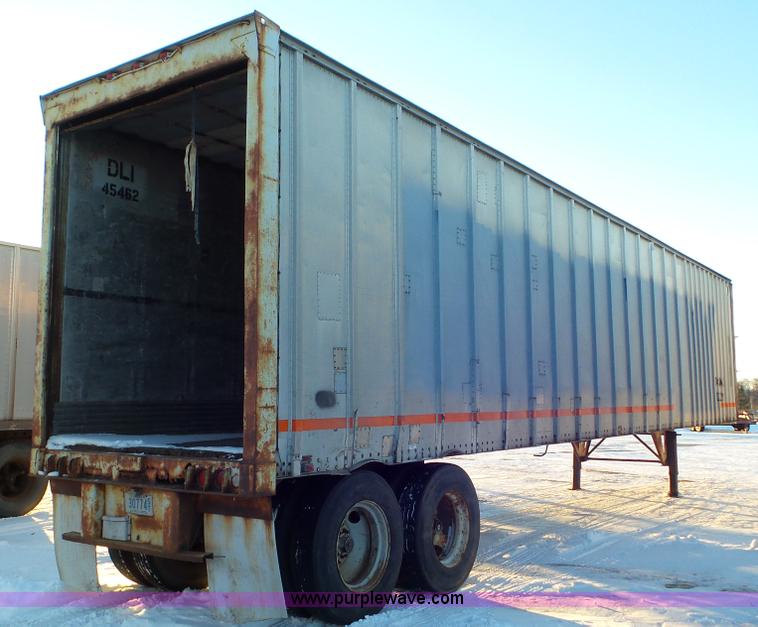 image for item K4522 1978 Budd dry van trailer