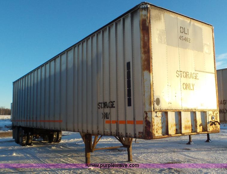 image for item K4522 1978 Budd dry van trailer