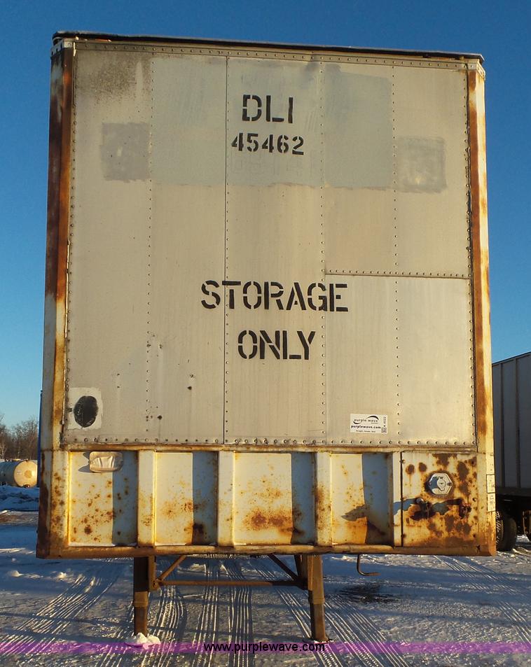 image for item K4522 1978 Budd dry van trailer