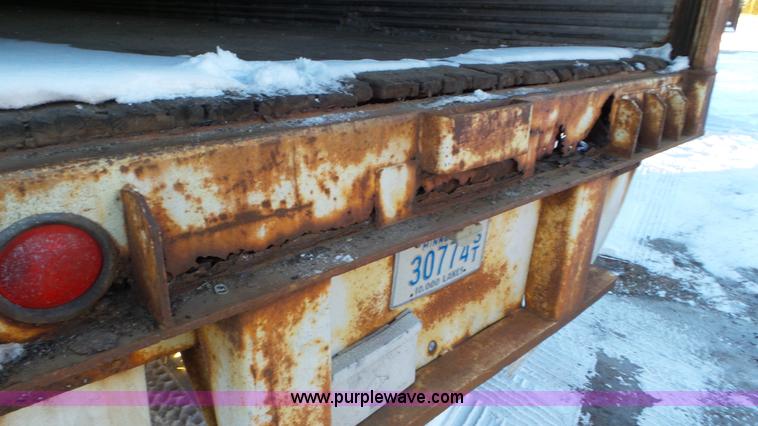 image for item K4522 1978 Budd dry van trailer