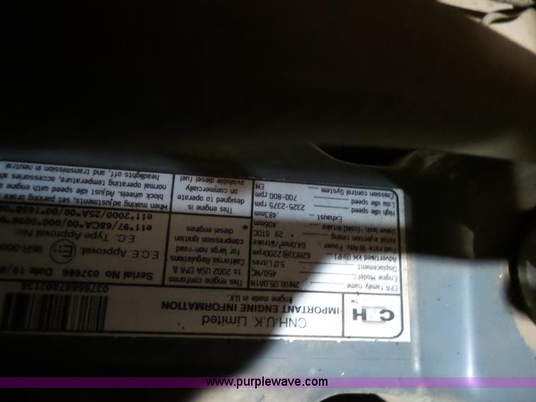 image for item K4540 2003 New Holland LS190 skid steer