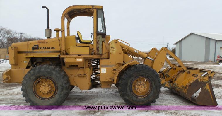 image for item K4564 1973 Fiat-Allis 645M wheel loader