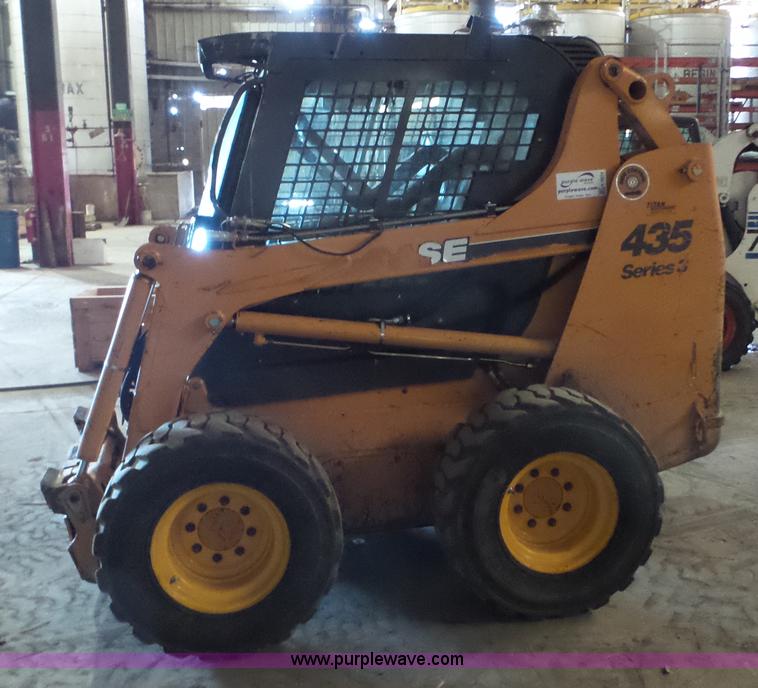 image for item K4574 2008 Case 435 Series 3 skid steer